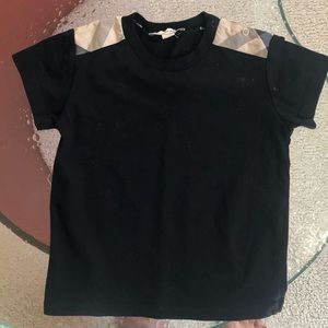 Burberry classic black shirt size 2T